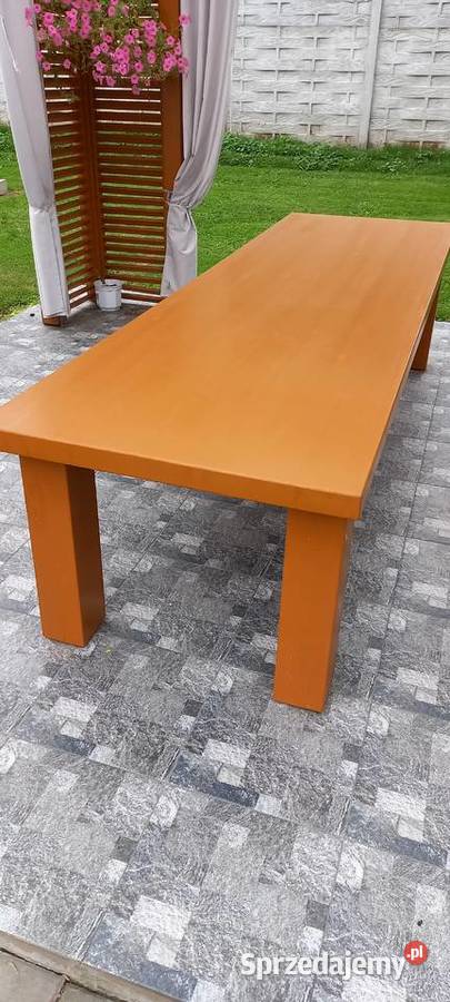 meble ogrodowe stół 300x90x6 klejonka BSH Stoły i stoliki ogrodowe Błotnica Strzelecka