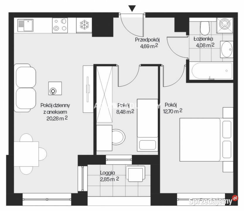 Mieszkanie Kraków Piasta Kołodzieja 5023m2 Piętro 9