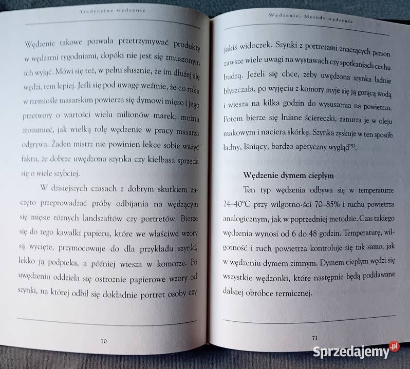 ETrojan L Piotrowski Tradycyjne wędzenie AA sc Antykwariat wielkopolskie Koźminek