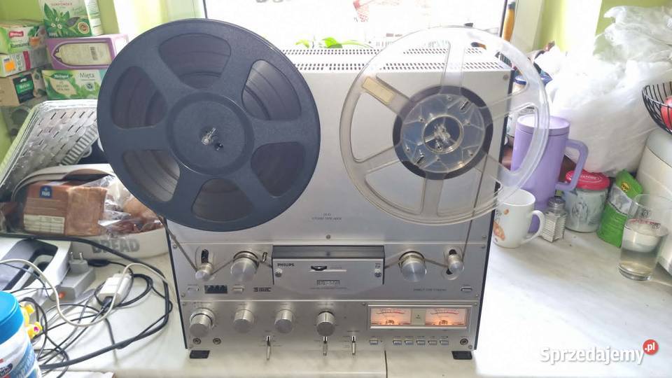 Magnetofon szpulowy Philips N7300 Reel to Reel Warta