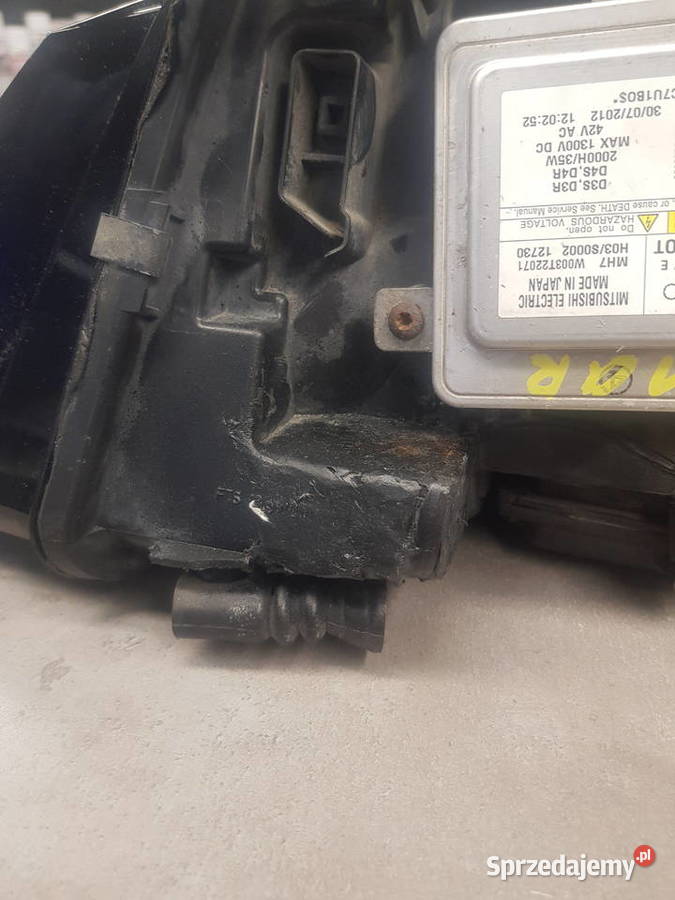 Lampa prawa do Audi a4 b8 używana Kończyce Małe