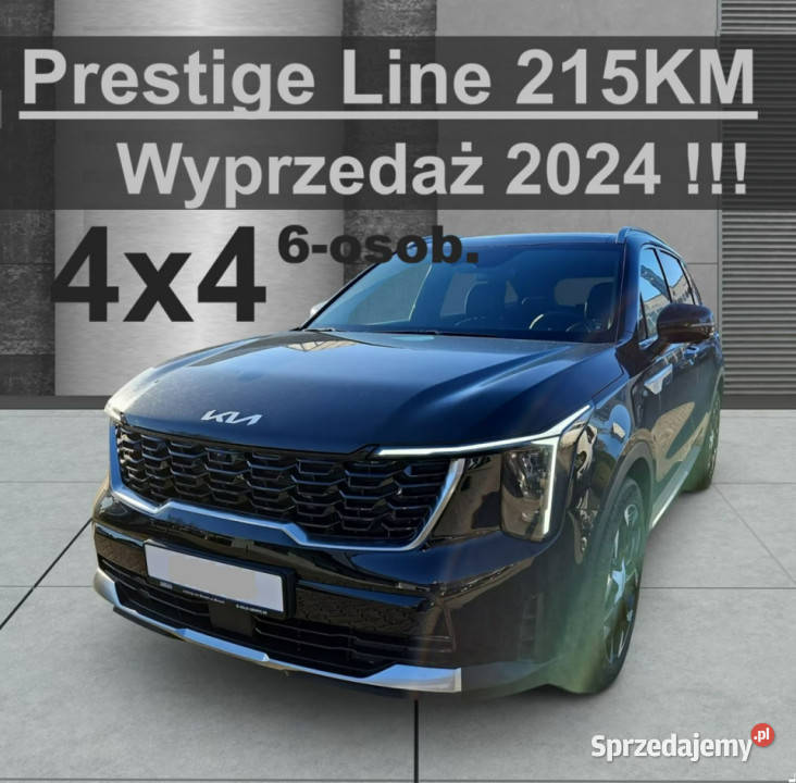 Kia Sorento HEV Prestige Line 215 4x4 6osobowy Rok produkcji 2024 Sorento