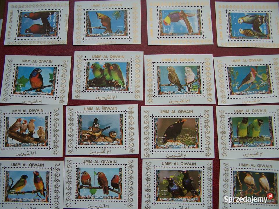 Umm Al Qiwain ZEA 1972 MNH Fauna Ptaki Tychy