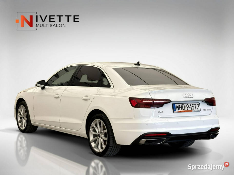 Audi A4 20 35 TFSI S tronic 150 Salon Faktura biały