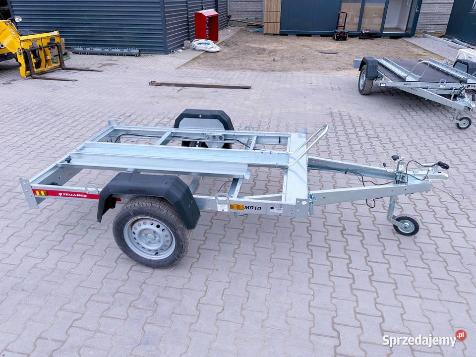 Przyczepka TEMARED MOTO 1 pod motocykl DMC 750 Lawety Cegielsko