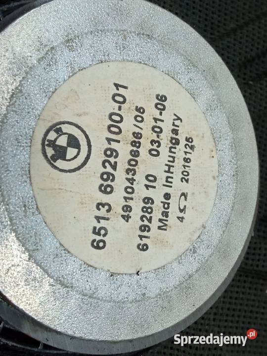 GŁOŚNIK KOMPLET 6919353 6919354 Bmw Seria 5 V Sprzęt audio fabryczny świętokrzyskie