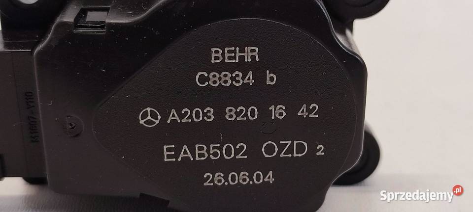 MERCEDES W211 SILNICZEK NAGRZEWNICY A2038201542 dolnośląskie
