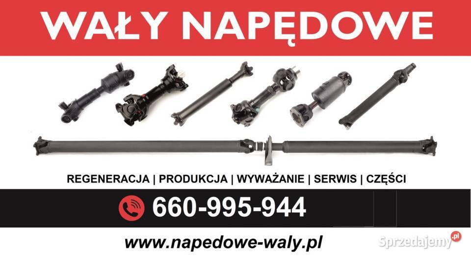 Wał napędowy Krzyżak podpora MAN DAF Scania