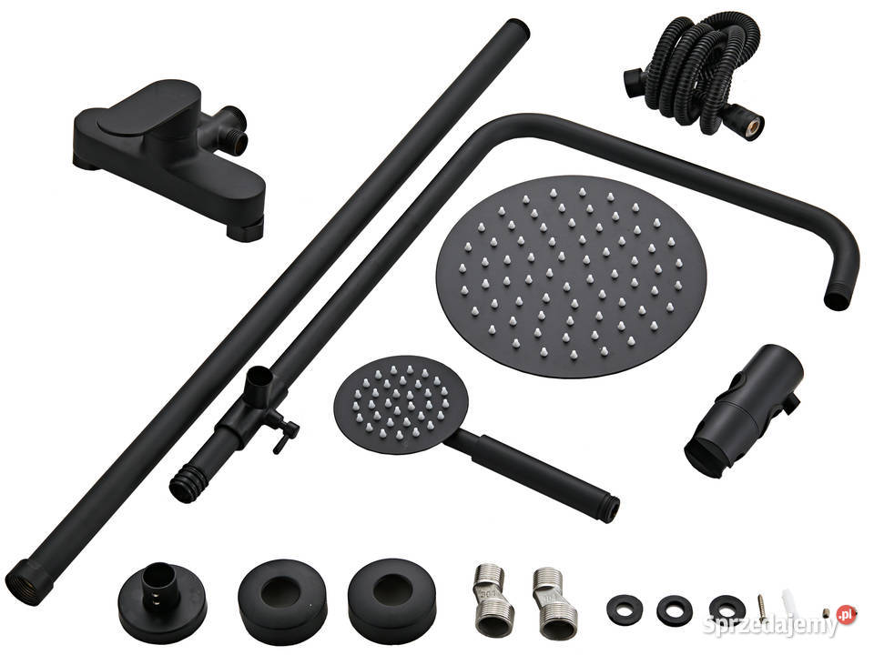 Deszczownica prysznic 15m reg 170200 śr 20 czarny Łódź