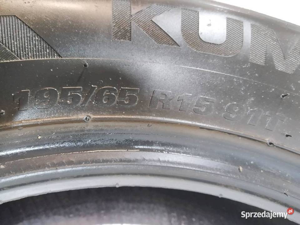 2x OPONA ZIMOWA KUMHO WINTERRAFT 19565R15 1423 Samochodowe