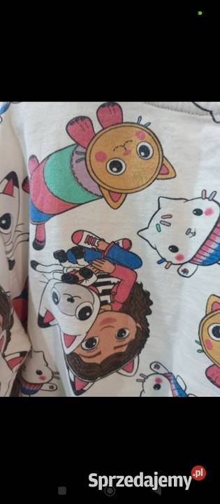 Bluza z motywem koci domek Gabi r128134 dziewczynka Zwierzyniec