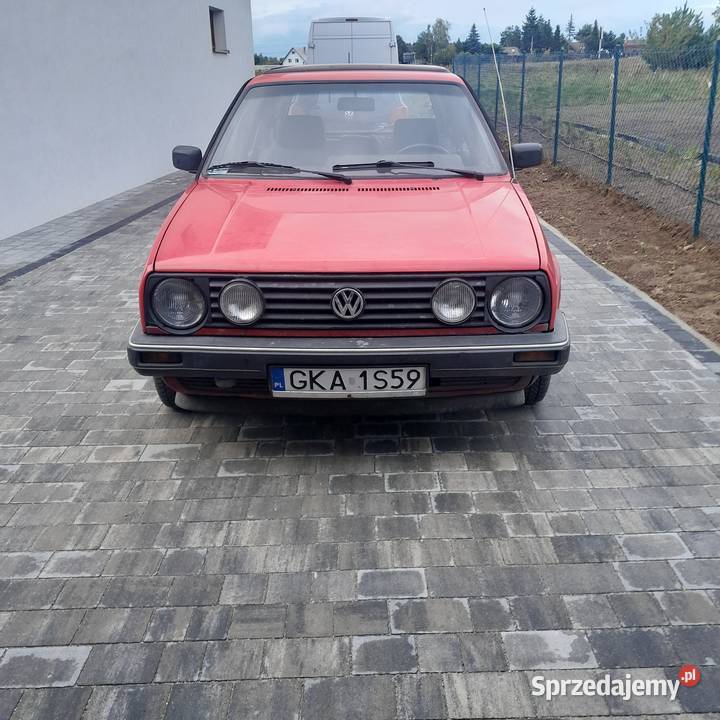 VW Golf 2 16 TD 1989r Gdańsk