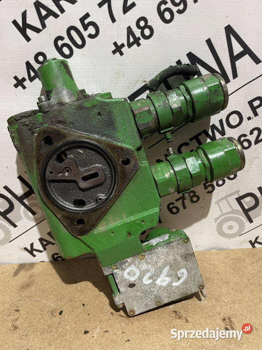 John Deere 6920 sekcja hydrauliczna