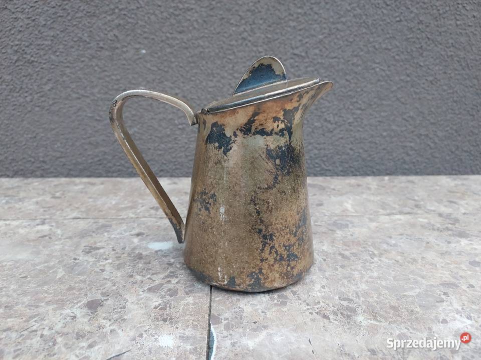 Stary mlecznik plater posrebrzany dzbanek imbryk sprzedam