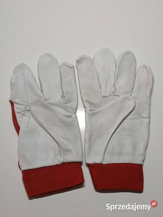 Rękawice robocze Verken Velcro skórzane rzep r Dom i Ogród Radom