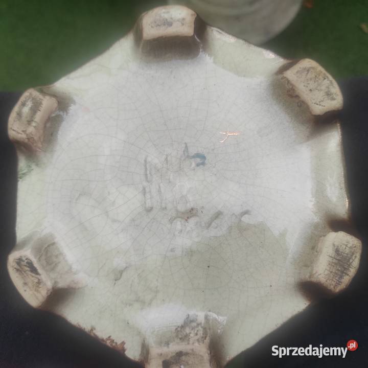 WAZON AMFOROWY OLD ENGLAND Porcelana i szkło Pabianice