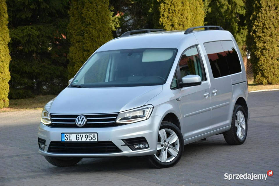 Volkswagen Caddy DSG Ledy Radar ACC Kamera HAK elektrochrom. lusterko wst. sprzedam