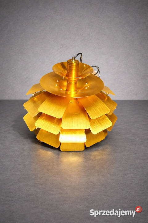 Lampa podsufitowa wisząca żółty Żywiec