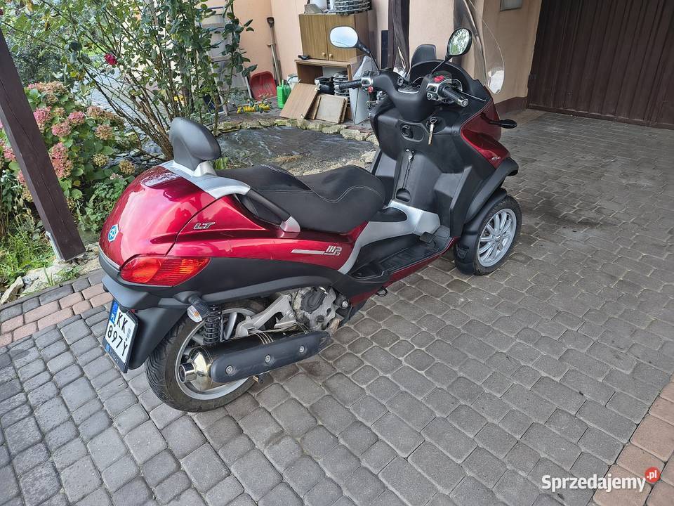Piaggio Mp3 400 LT L5e Niski przebieg Piaggio małopolskie Niepołomice