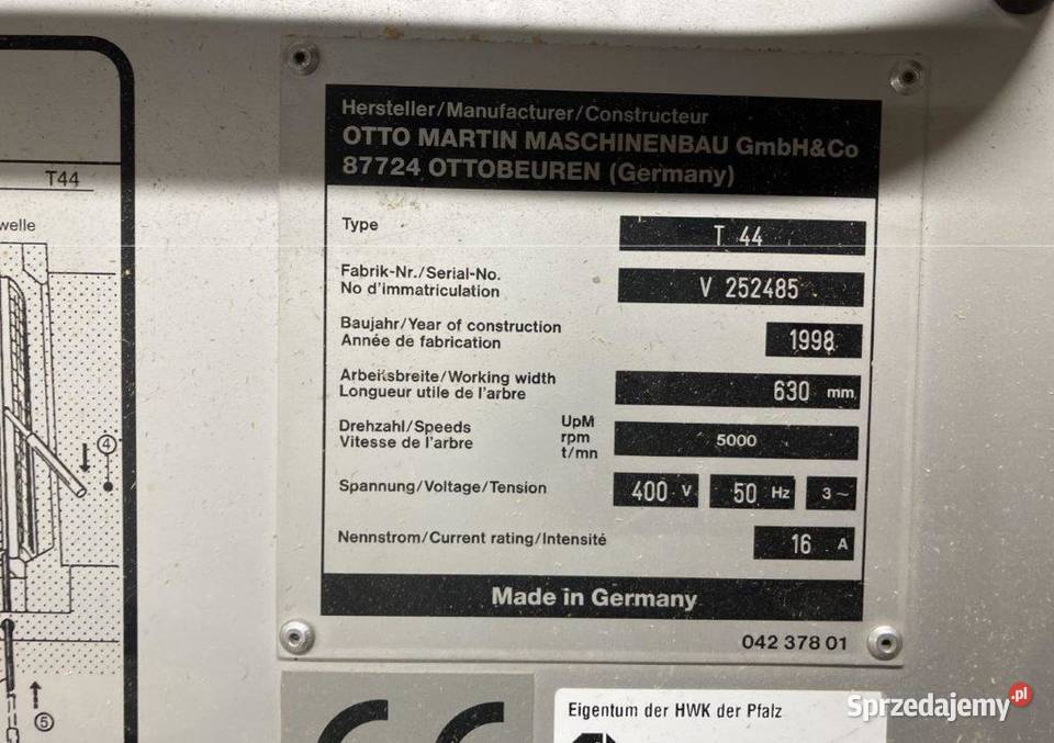 Grubościówka Martin T 44 pomorskie