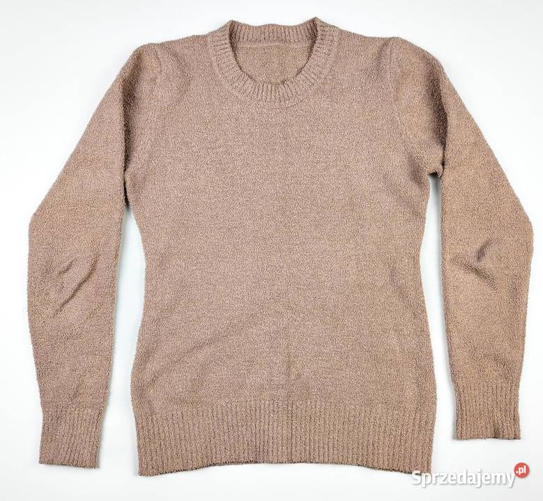 Sweter w kolorze pudru mazowieckie Warszawa