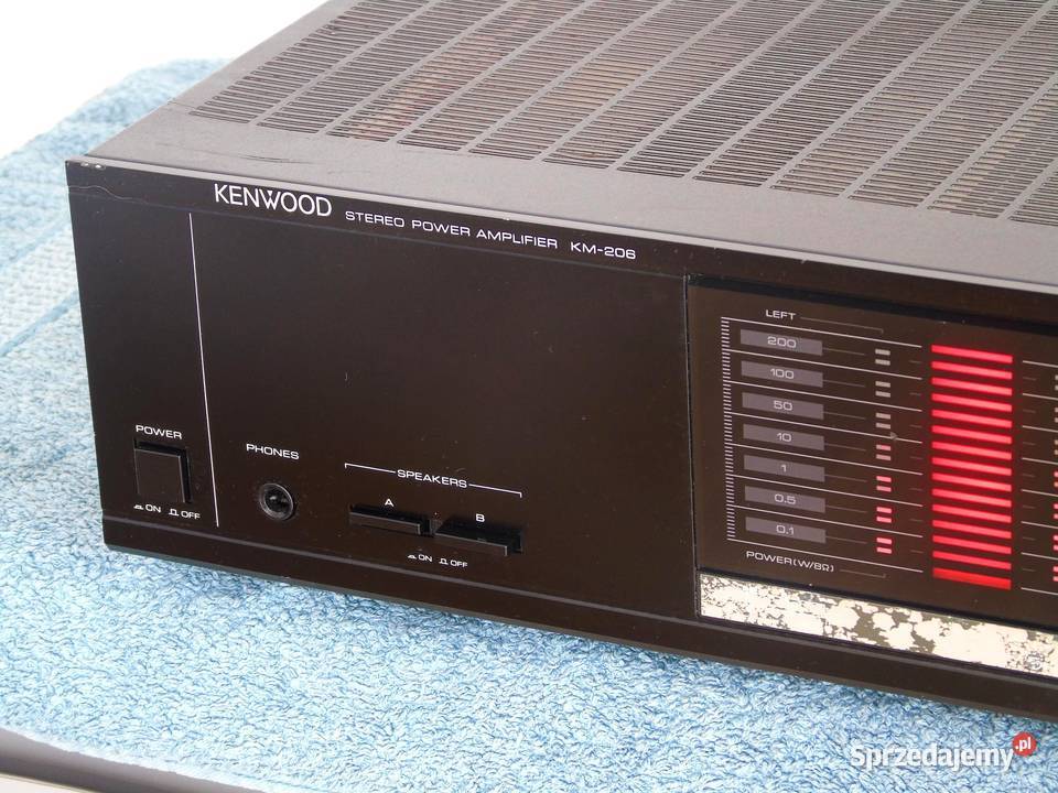 Wzmacniacz Kenwood 206 mocna 2x 150 wat WYSYŁKA podkarpackie