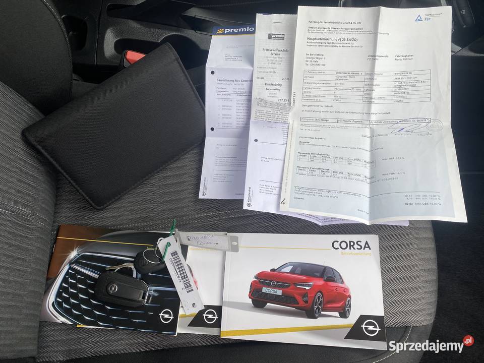 Opel Corsa F 12 Benzyna Tablet Kamera Cofania tempomat Kępno