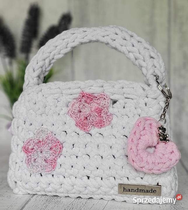 Torebeczka dziewczynki ręcznie wykonana 12cm sprzedam
