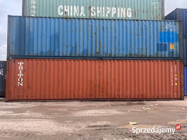 Kontener morski magazynowy budowlany 40 HC CW Grudziądz