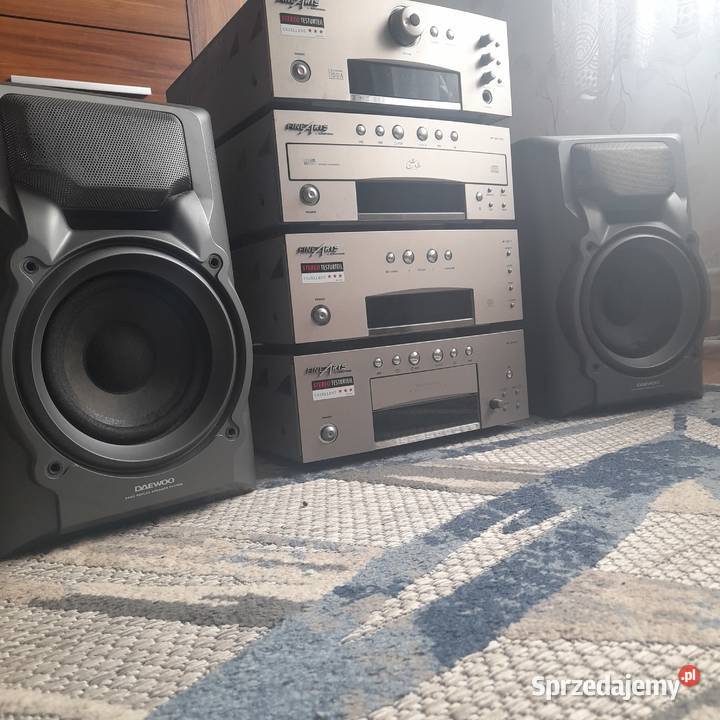 Wieża z lat 90ychGRUNDIG 4 elementy FineArts Pro