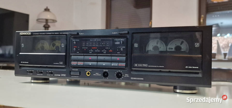 Kenwood magnetofon dwukasetowy KX W 6020 KXW6020 Międzychód