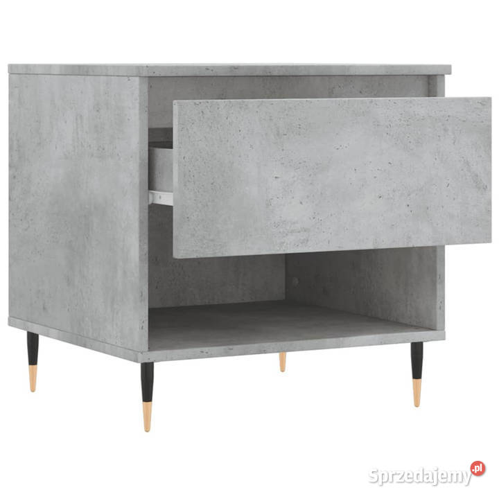 Stolik kawowy szarość betonu 50x46x50 WM830900 Stoły Warszawa