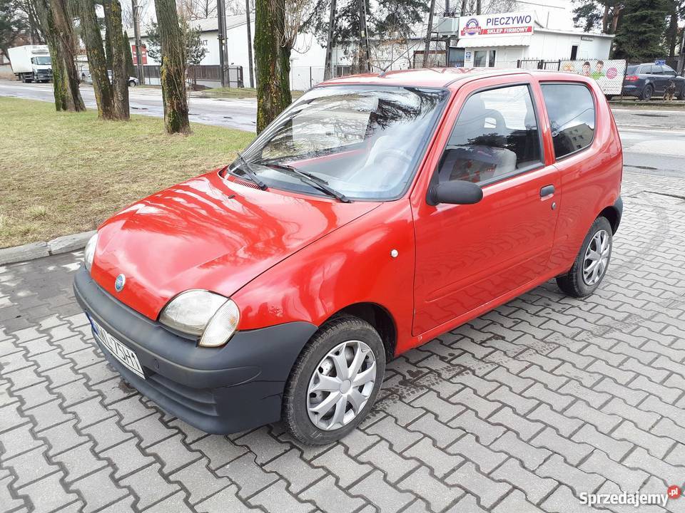 Fiat Seicento 11 LPG 2004 ekonomiczny opony lato benzyna+LPG Seicento mazowieckie Marki