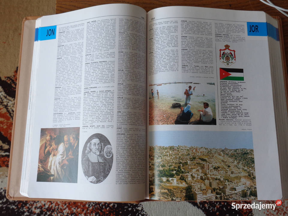 Nowa Encyklopedia Powszechna PWN 6 tomów Skóra encyklopedie, słowniki, leksykony Brzeg