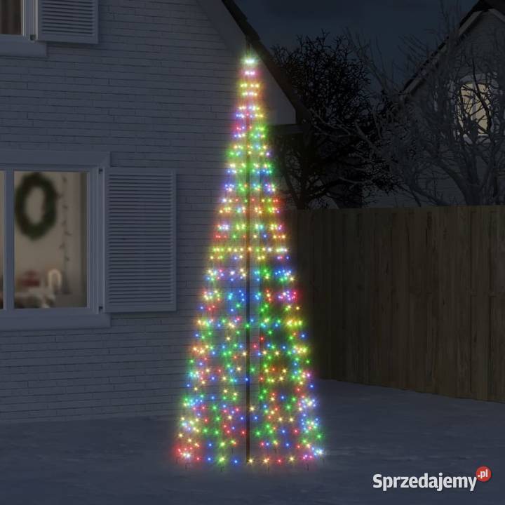 vidaXL Choinka LED na maszcie flagowym 550 diod Warszawa