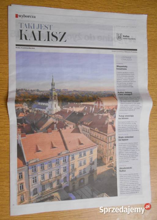 Taki jest Kalisz Gazeta Wyborcza Parczew sprzedam