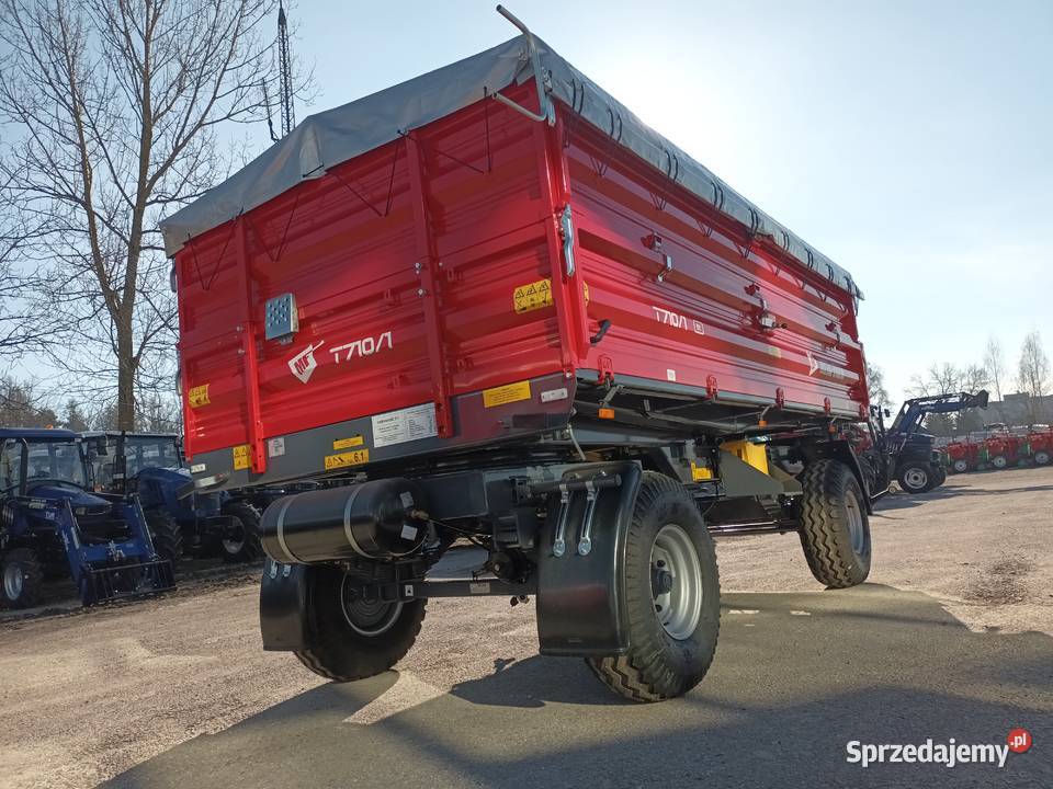 PrzyczepaPrzyczepy rolnicza dwuosiowa T710 6t 8t