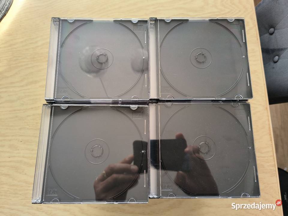 Pudełka na płyty CD DVD 180 sztuk Slim NOWE