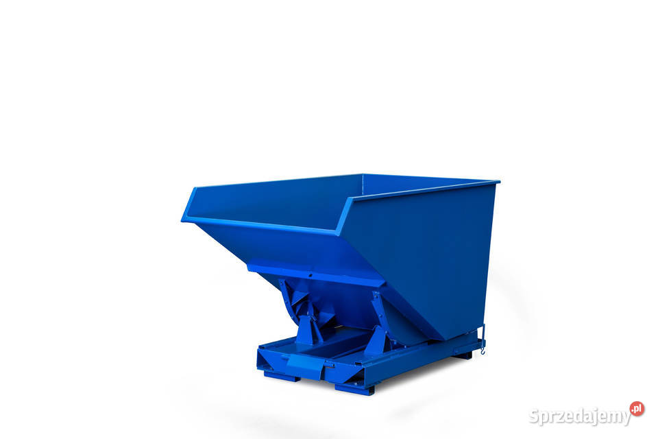 Kontener metalowy do wózka widłowego 1100l Głogów