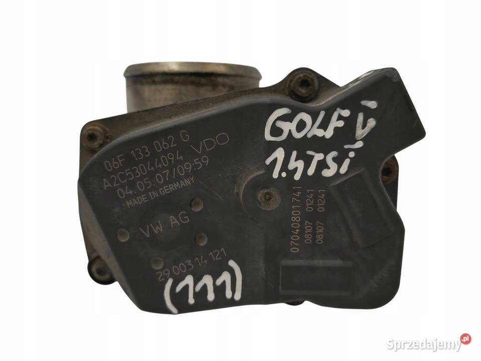 PRZEPUSTNICA VW Golf V 14 TSI 06F133062G lubelskie