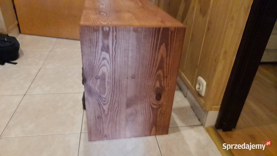 Drewniana szafka na buty Sosna Balin sprzedam