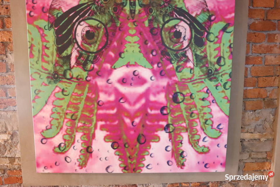 Duży obraz salon pokój jadalnia pracownia