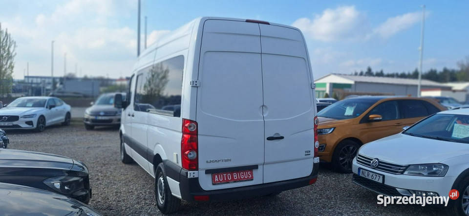 Volkswagen Crafter super stan malutki przebieg serwisowany w ASO Lębork