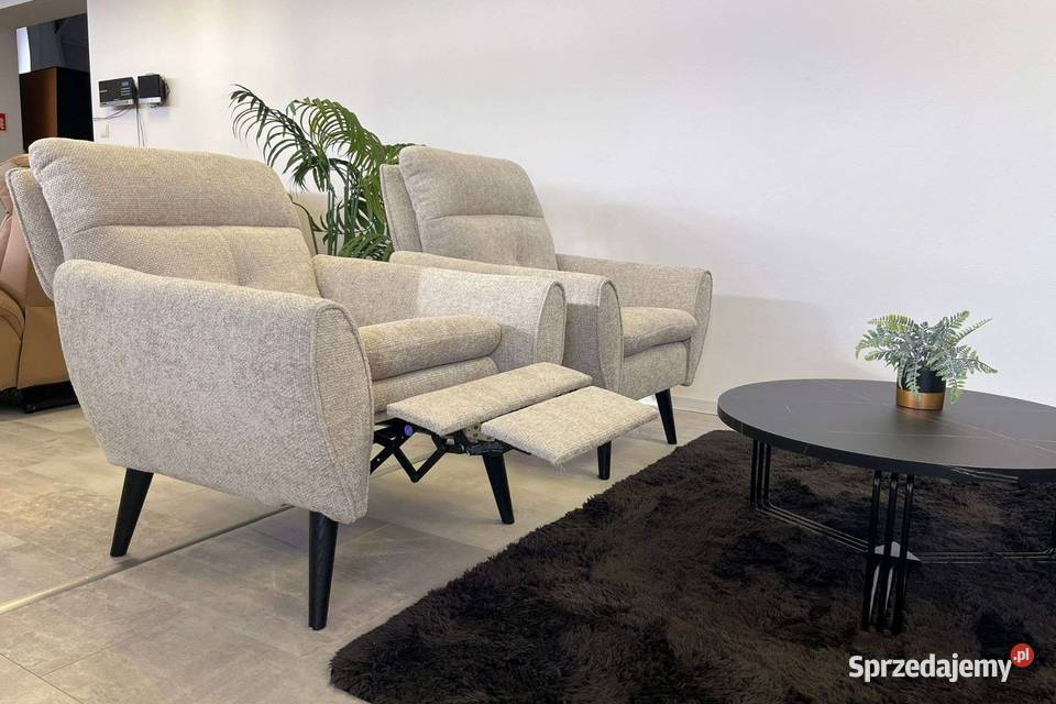 Komplet wypoczynkowy GOLDI 311 tkanina dostępny