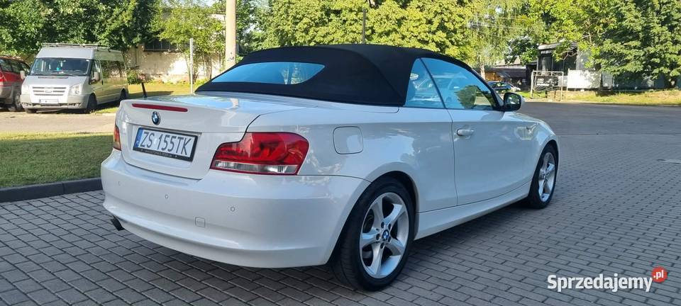 Bmw 1 Cabrio SUPER STAN wspomaganie kierownicy zachodniopomorskie Szczecin