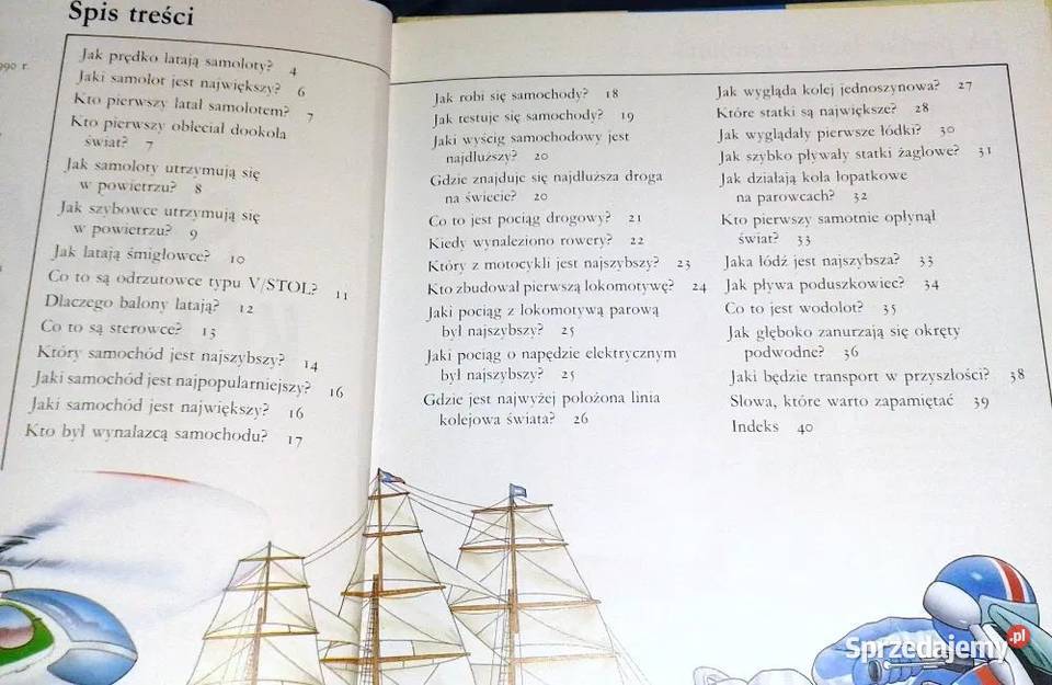 Koła skrzydła i żagle Świat bez tajemnic Jackie lubelskie