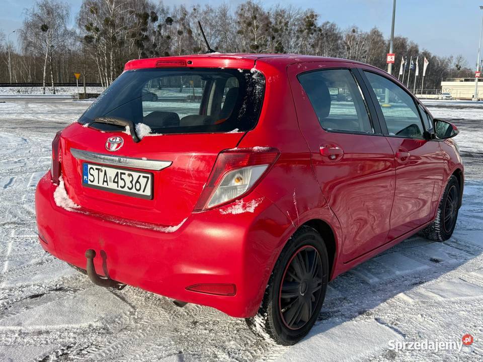 Toyota Yaris 133 2012 Rok produkcji 2012 Yaris Tarnowskie Góry