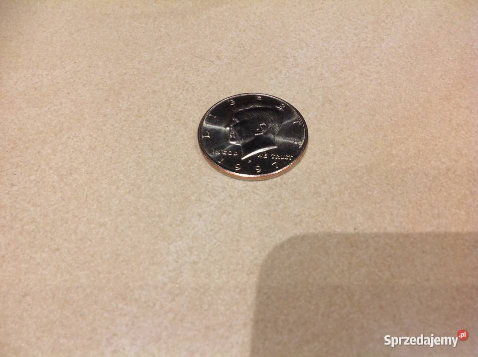 Moneta LIBERTY 1997 HALF DOLLAR Kennedy lubuskie Nowa Sól