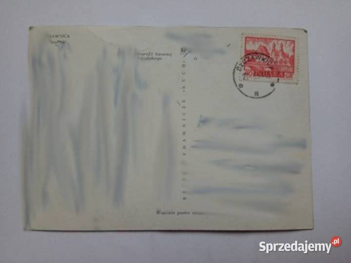 Pocztówka Szczawnica z 1963r Znaczek