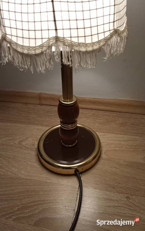 Sprzedam Sprawną Lampkę PRL z Żarówką Okazja Golub-Dobrzyń